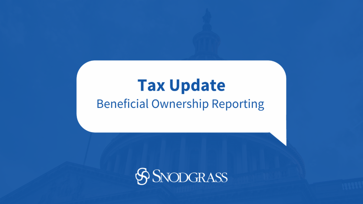 Tax Update – Final Regulations Issued For The 1% Excise Tax On Corporate Stock Repurchases